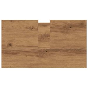 vidaXL Badrumssk&aring;p artisan ek 58x33x60 cm konstruerat tr&auml;