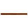 vidaXL F&ouml;nsterbr&auml;da Brun tr&auml; 140 x 10 x 4,5 cm PVC