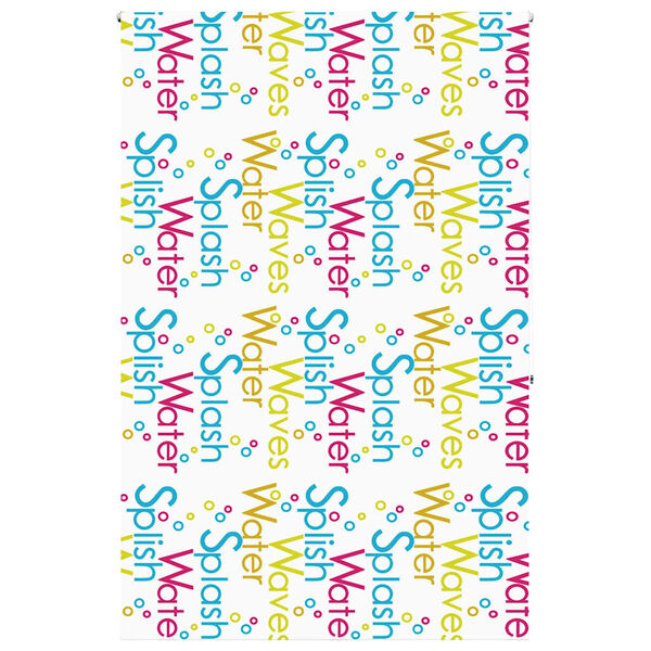 vidaXL Rullgardin f&ouml;r dusch 150x240 cm tyg bredd 146 cm