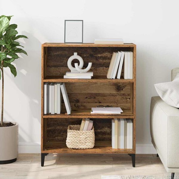 vidaXL Sideboard Gammalt tr&auml; 69,5 x 32,5 x 90 cm Konstruerat tr&auml;