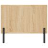vidaXL Soffbord sonoma-ek 102x50x40 cm konstruerat trä