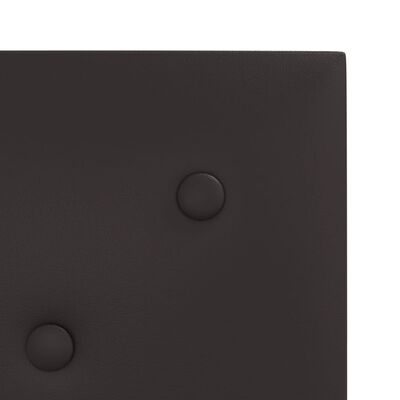 vidaXL Väggpaneler 12 st svart 30x30 cm konstläder 1,08 m²