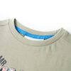 T-shirt f&ouml;r barn ljus khaki 92