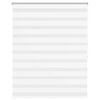 vidaXL Zebragardin 140,9x175 cm Tygbredd 136,7 cm vit