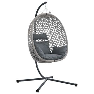 vidaXL H&auml;ngande &auml;ggstol konstrotting 104 x 100 x 191 cm