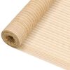 vidaXL Insynsskyddsn&auml;t beige 2x50 m HDPE 150 g/m&sup2;