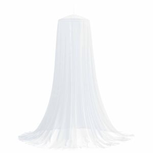 vidaXL Myggn&auml;t f&ouml;r s&auml;ng 3 st 156 mesh Vit ⌀56 x 220 cm Polyester