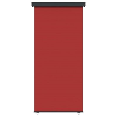 vidaXL Balkongmarkis 117x250 cm röd