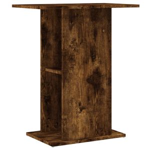 vidaXL Akvarieb&auml;nk r&ouml;kf&auml;rgad ek 60,5x36x72,5 cm konstruerat tr&auml;