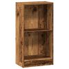 vidaXL Bokhylla &aring;ldrat tr&auml; 40x24x76 cm konstruerat tr&auml;