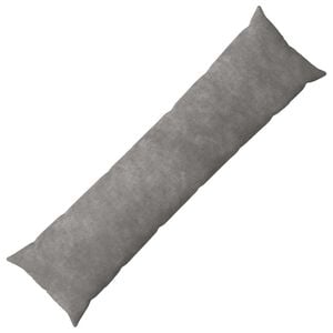 vidaXL Kudd&ouml;verdrag HEERLEN Ljusgr&aring; 40 x 145 cm Mikrofiber Fleece