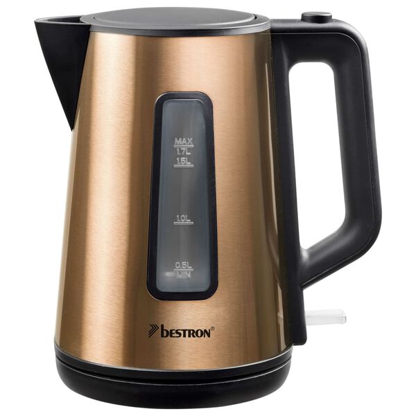 Bestron Sladdl&ouml;s vattenkokare Copper Collection AWK1000CO 1,7 L