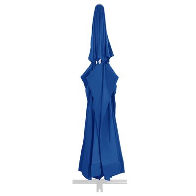 vidaXL Reservtyg för parasoll azurblå 600 cm