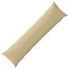 vidaXL Kudd&ouml;verdrag HEERLEN Beige 40 x 145 cm Polyester