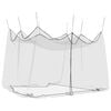 vidaXL Myggn&auml;t f&ouml;r utomhus 220 mesh svart 300x300x250 cm