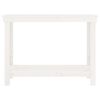 vidaXL Skob&auml;nk vit 110x50x80 cm massiv furu
