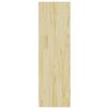 vidaXL Bokhylla/rumsavdelare 104x33,5x110 cm massiv furu