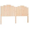 vidaXL S&auml;nggavel 186x4x110 cm massiv furu