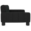 vidaXL Barnsoffa svart 70x45x30 cm tyg