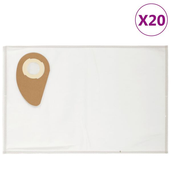 vidaXL Dammsugarpåsar för Nilfisk Buddy II 20 st