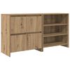 vidaXL Sideboard 2 st Artisan Ek 70 x 41 x 75 cm Konstruerat tr&auml;