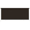 vidaXL Rullgardin utomhus 350x140 cm brun HDPE