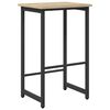 vidaXL Barpall Sonoma-ek 40 x 32 x 64 cm Konstruerat tr&auml;