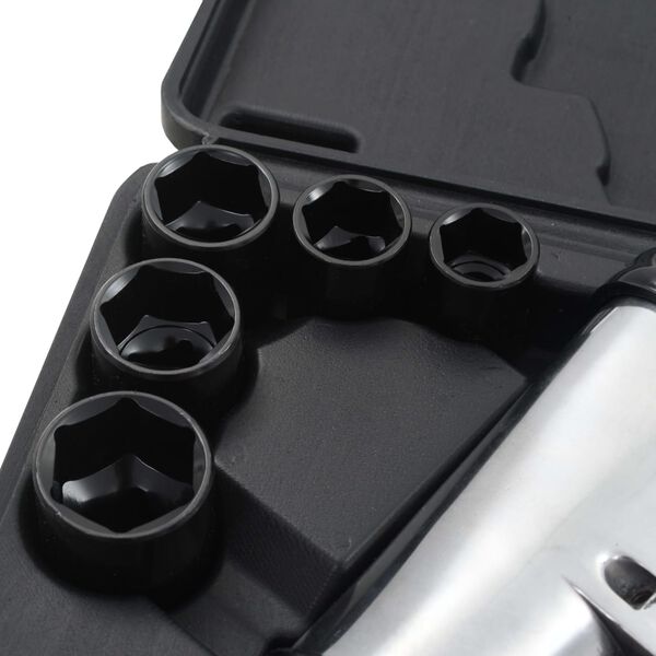 vidaXL Tryckluftsverktyg set 15 delar 1/2"