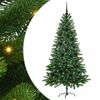 vidaXL Julgran med 150 LED-lampor med stativ Gr&ouml;n 150 cm PE
