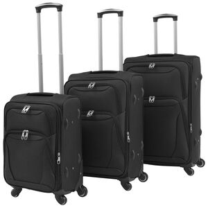 vidaXL Resv&auml;skor 3 svart soft case