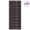 vidaXL Duschhanddukar FROGN 25 st antracit 70x140 cm 360 gsm