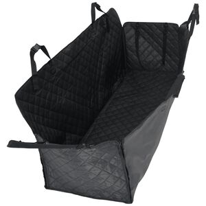 vidaXL Bils&auml;tesskydd svart 137x46x50 cm