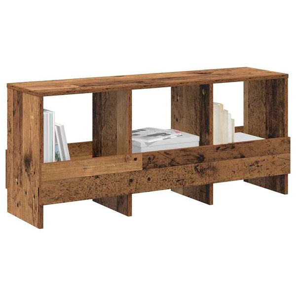 vidaXL Tidningshylla Gammalt tr&auml; 102 x 30 x 45 cm