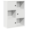 vidaXL Bokhylla vit 60x24x76,5 cm konstruerat tr&auml;