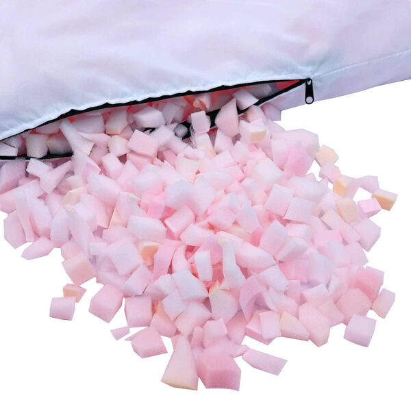 vidaXL Skumfyllning i bitar Rosa 5 kg Polyuretan