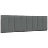 vidaXL Headboard Cushion "Hanko" Dark Grey 160 cm Fabric