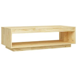 vidaXL Soffbord 110x50x33,5 cm massiv furu