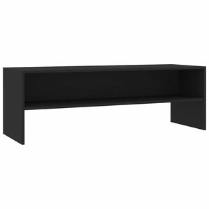 vidaXL Tv-b&auml;nk svart 120x40x40 cm konstruerat tr&auml;