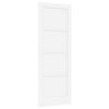 vidaXL Inredningsd&ouml;rr 78 x 211 cm Plywood Vit