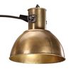 vidaXL Golvlampa 25 W antik m&auml;ssing 150 cm E27