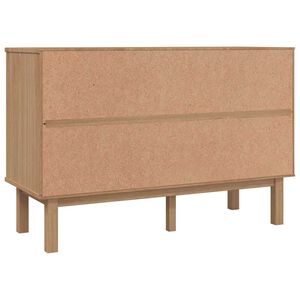 vidaXL Byr&aring; OTTA 111x43x73,5 cm massiv furu