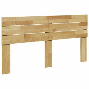 vidaXL S&auml;nggavel 160 cm massivt tr&auml; ek
