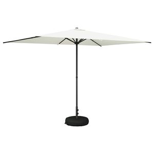 vidaXL Tr&auml;dg&aring;rdsparasol med St&auml;ll 200 x 300 cm Polyester Rektangul&auml;r