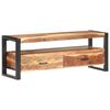 vidaXL Tv-b&auml;nk 120x35x45 cm massivt tr&auml; med honungsfinish