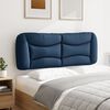 vidaXL Headboard Cushion "Hvar" Blue 140 cm Fabric