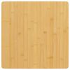 vidaXL Bordsskiva 50x50x2,5 cm bambu