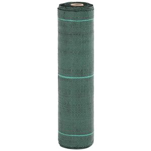 vidaXL Ogr&auml;smatta gr&ouml;n 0,5x10 m PP