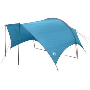 vidaXL Campingtarp vattent&aring;lig Bl&aring; 550 x 400 x 230 cm