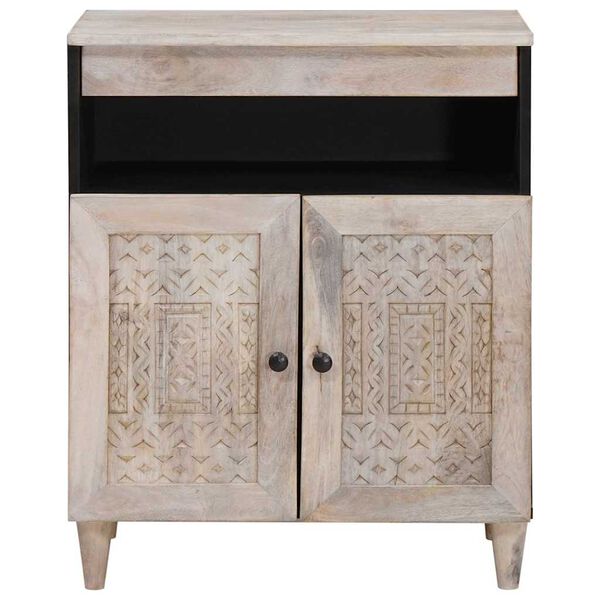 vidaXL Sideboard Vit 33.5 x 60 x 75 cm