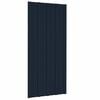 vidaXL Takpanel 12 pcs Antracit 100 x 45 cm Galvaniserat st&aring;l